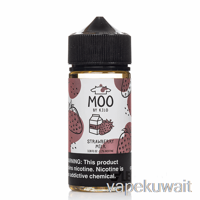 حليب الفراولة - سوائل مو الإلكترونية - 100 مل 6 ملغ Vape Pod System